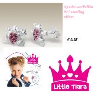 Little Tiara oorbellen Kikker 